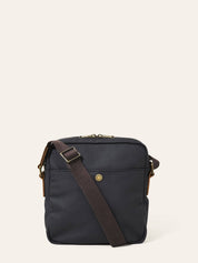 Black Yala Coated Cotton Cross Body Bag