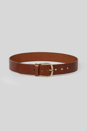Basic Leather Belt - Casual Style