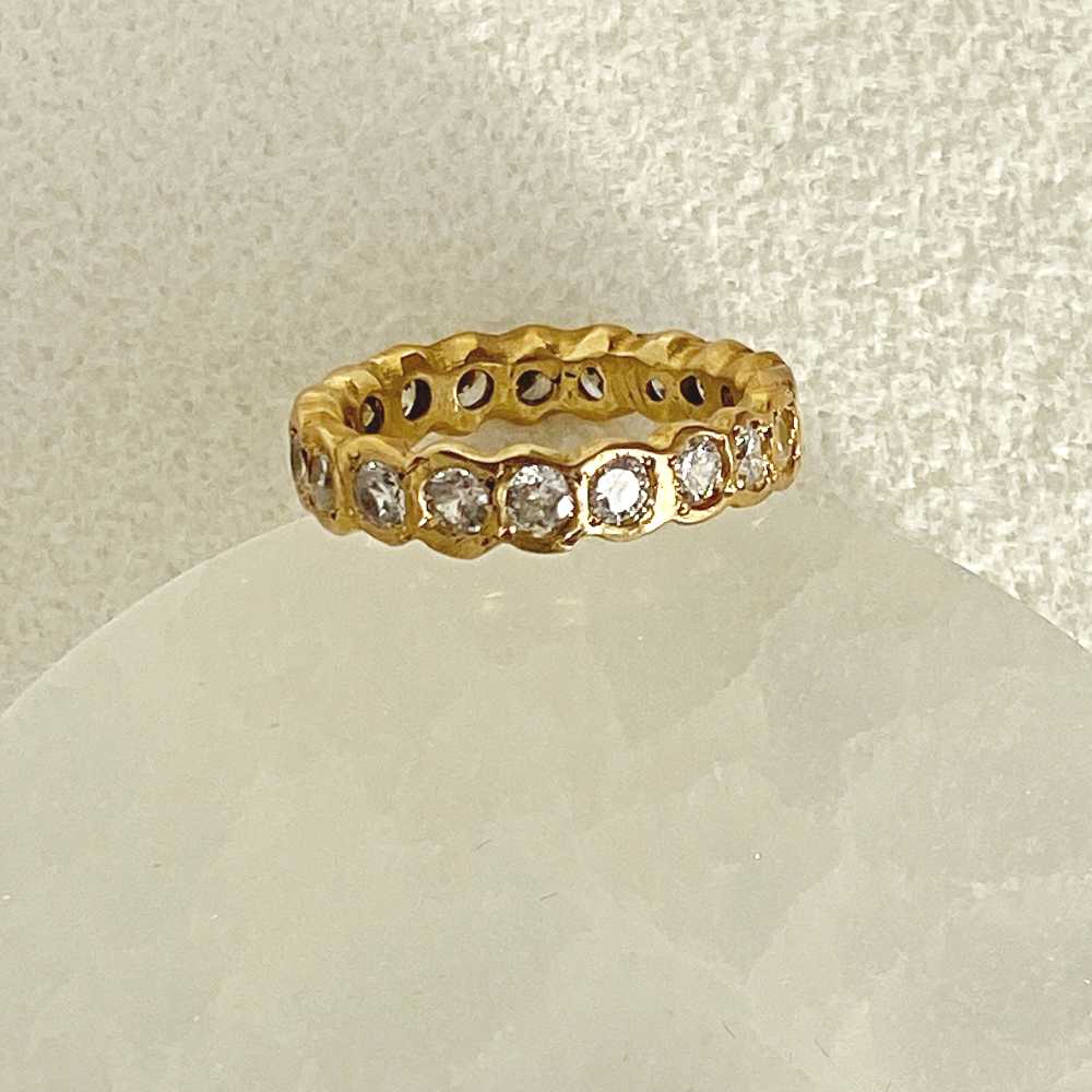 Midas Large Diamond Eternity Band