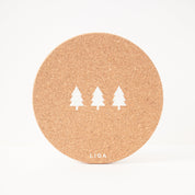 Cork Mats | Trio of Trees