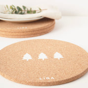 Cork Mats | Trio of Trees