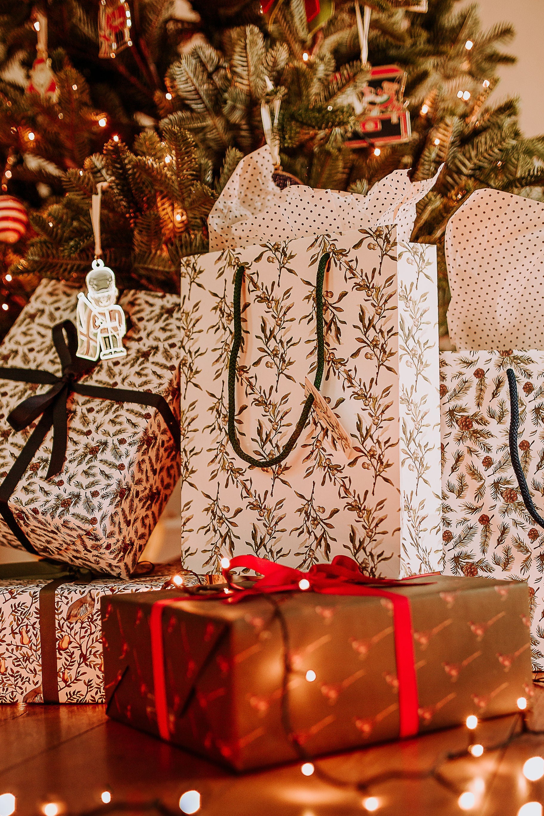 MISTLETOE GIFT BAG