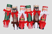 NORTH POLE FRIENDS LUXURY CHRISTMAS CRACKERS (PRE-ORDER)