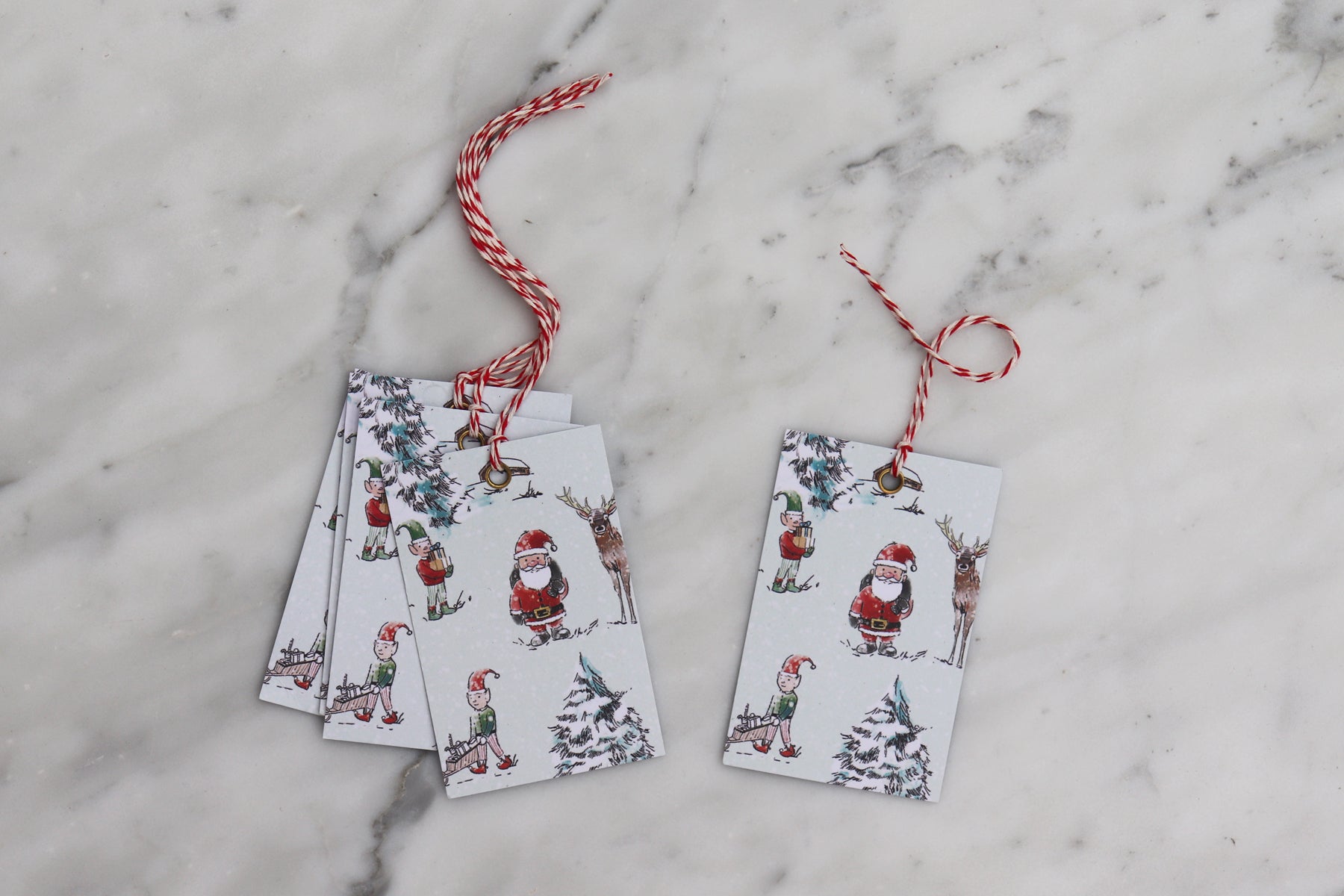 NORTH POLE CHRISTMAS WRAPPING PAPER