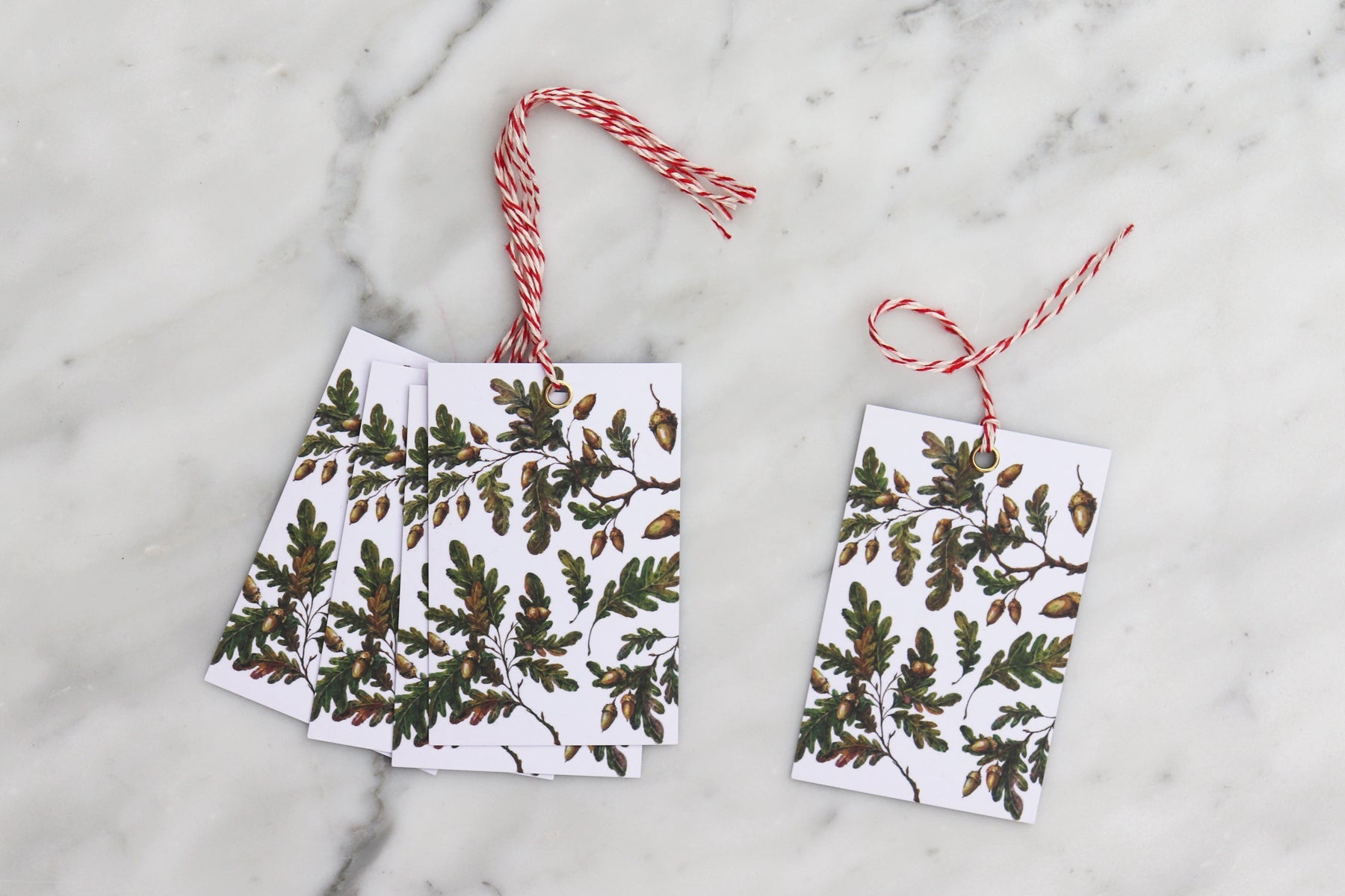 OAK LEAVES & ACORNS WRAPPING PAPER BUNDLE