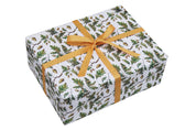 OAK LEAVES & ACORNS CHRISTMAS WRAPPING PAPER