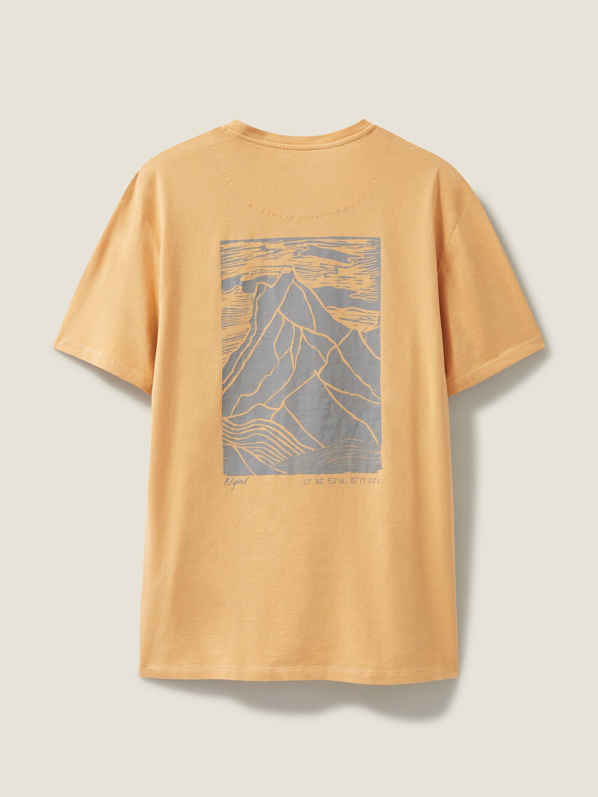 Orange Women's Nepal Campus Tee