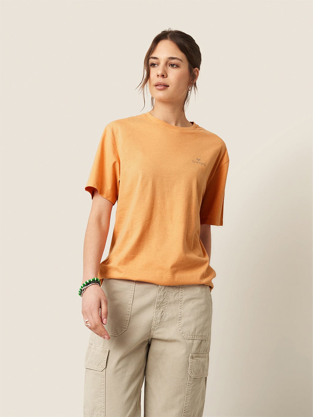 Orange Women's Nepal Campus Tee