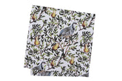 SET of TWO PARTRIDGE COTTON NAPKINS