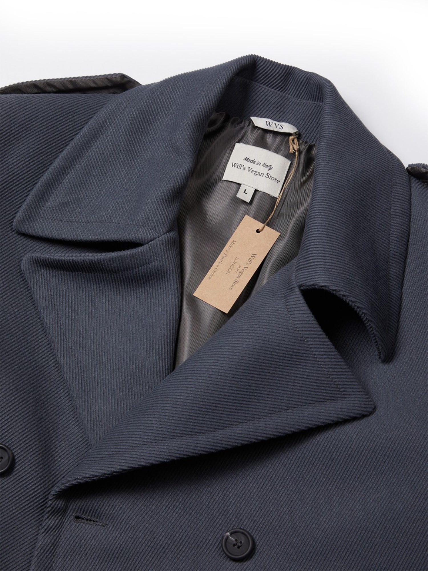 Mens Vegan Pea Coat Wills Vegan Store Generous APE
