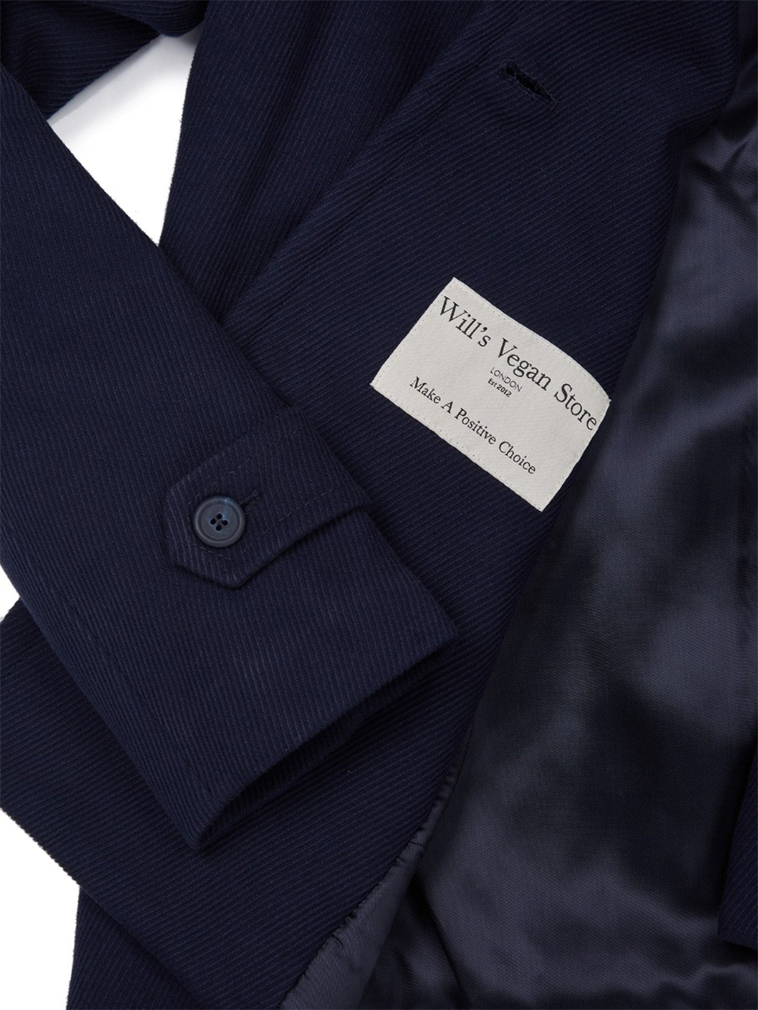 Vegan dress coat top