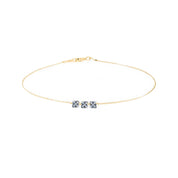 Rising Star Princess Mini Diamond Tennis Bracelet