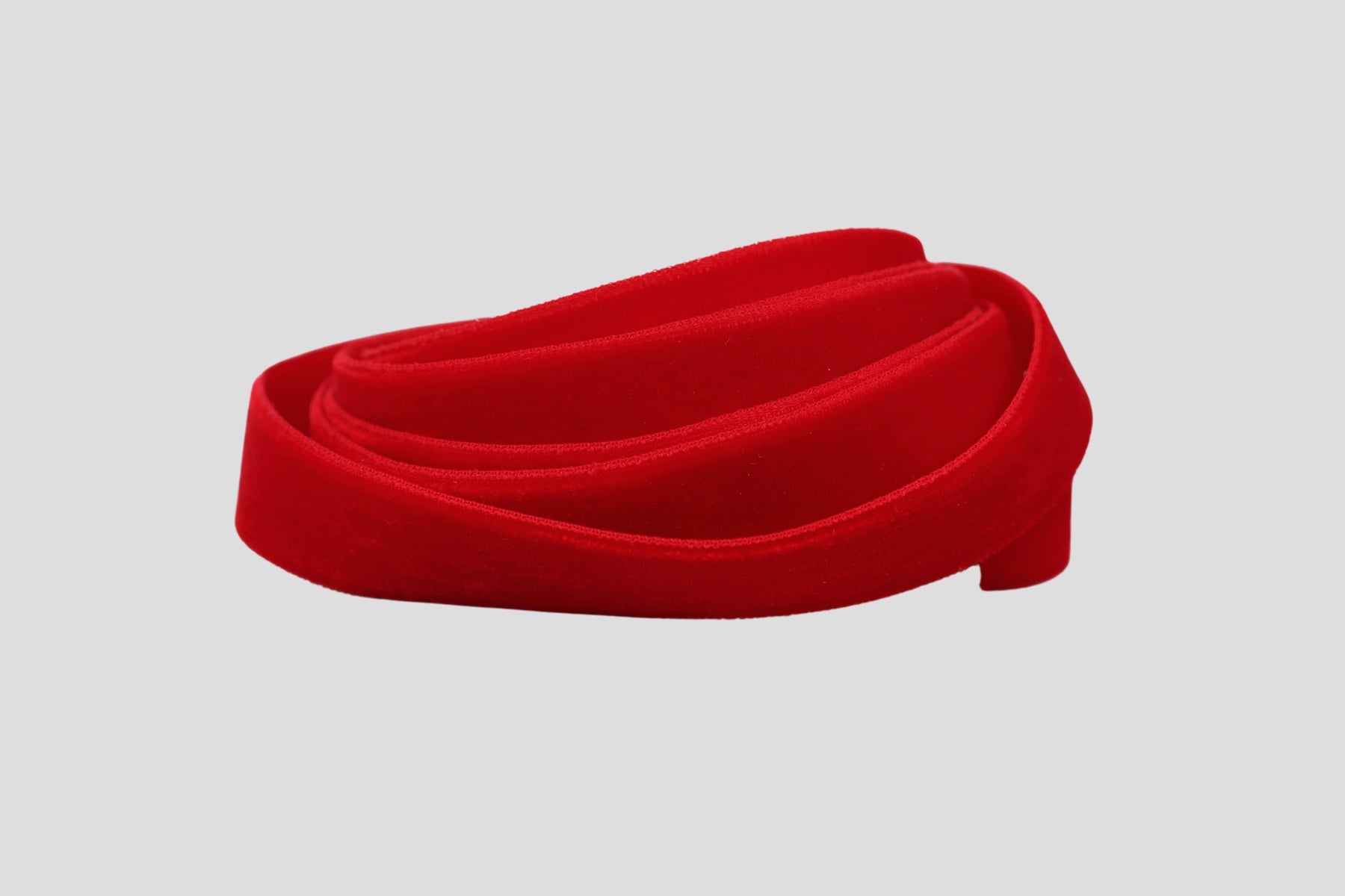 VELVET RIBBON - CHRISTMAS RED - 5m