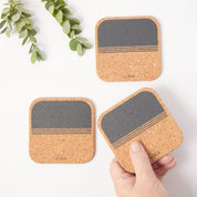Cork Coasters | Rock Set of 4