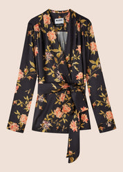 Roxy Flora Silk Wrap Jacket