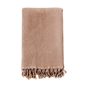 Rulo -  Cotton Waffle Scarf- Blush