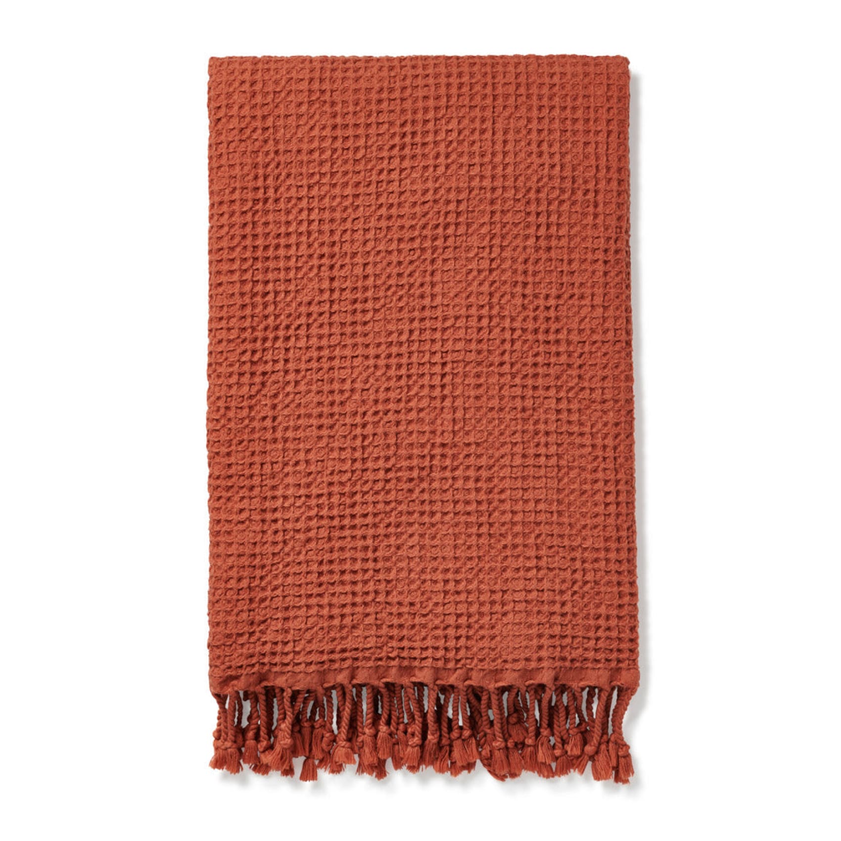 Rulo -  Cotton Waffle Scarf- Blush