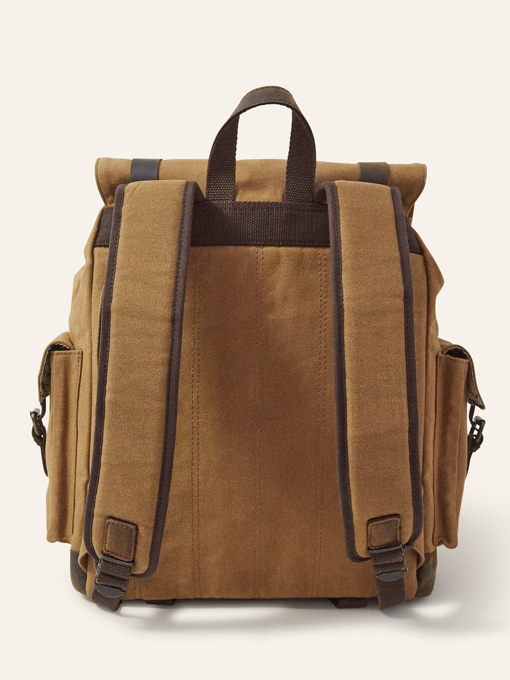 Sand Lombok Waxed Cotton Backpack