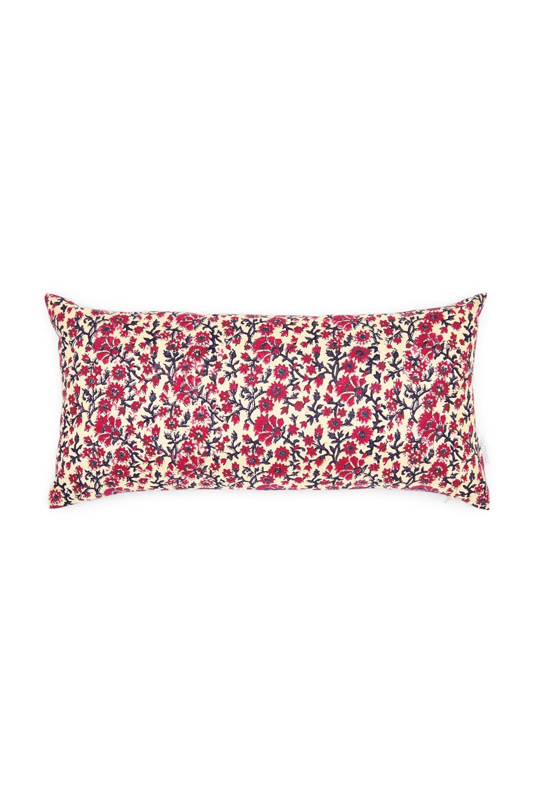Shanaya Silk Reversible Bolster Cushion