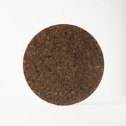 Smoked Cork Placemats | Round Set of 4