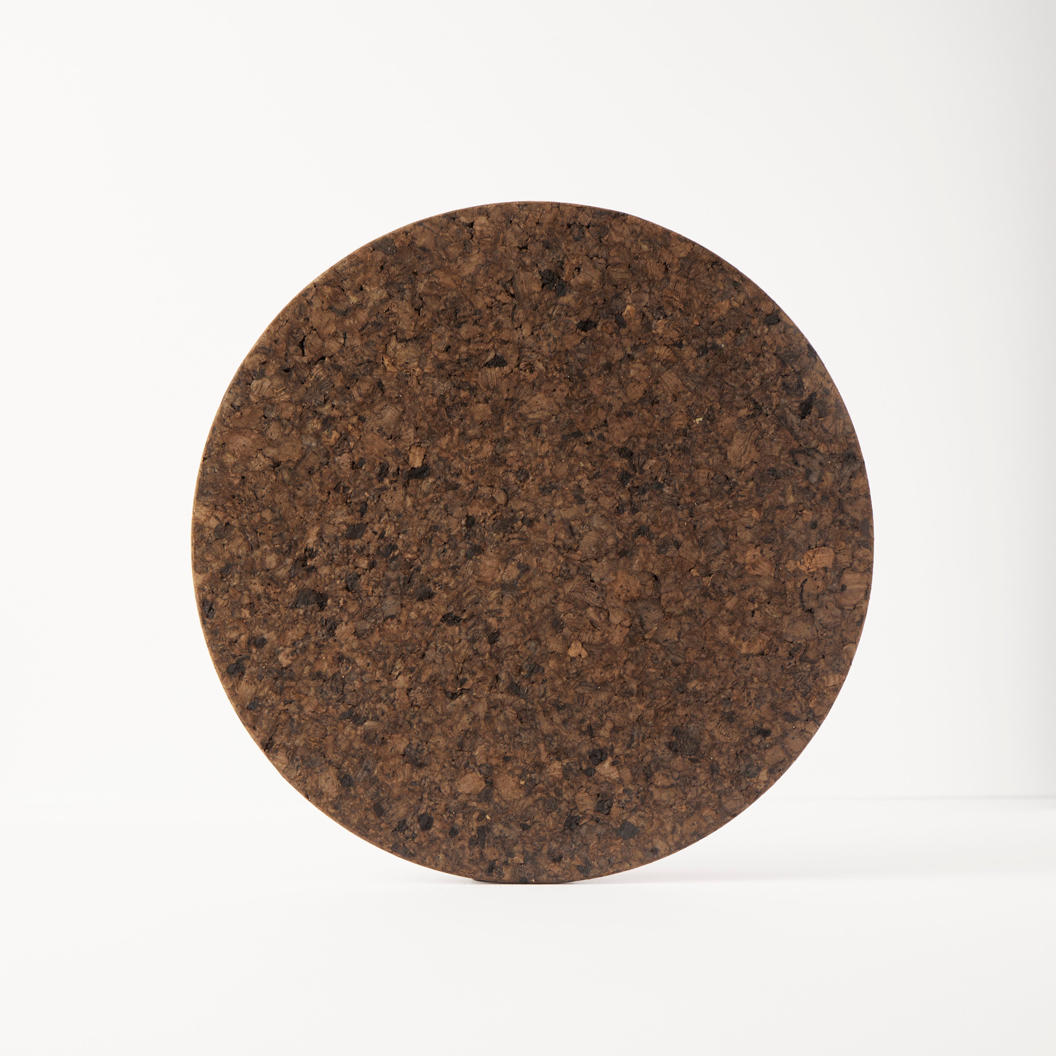 Smoked Cork Placemats | Round Set of 4