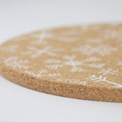 Cork Mats | Snowflakes