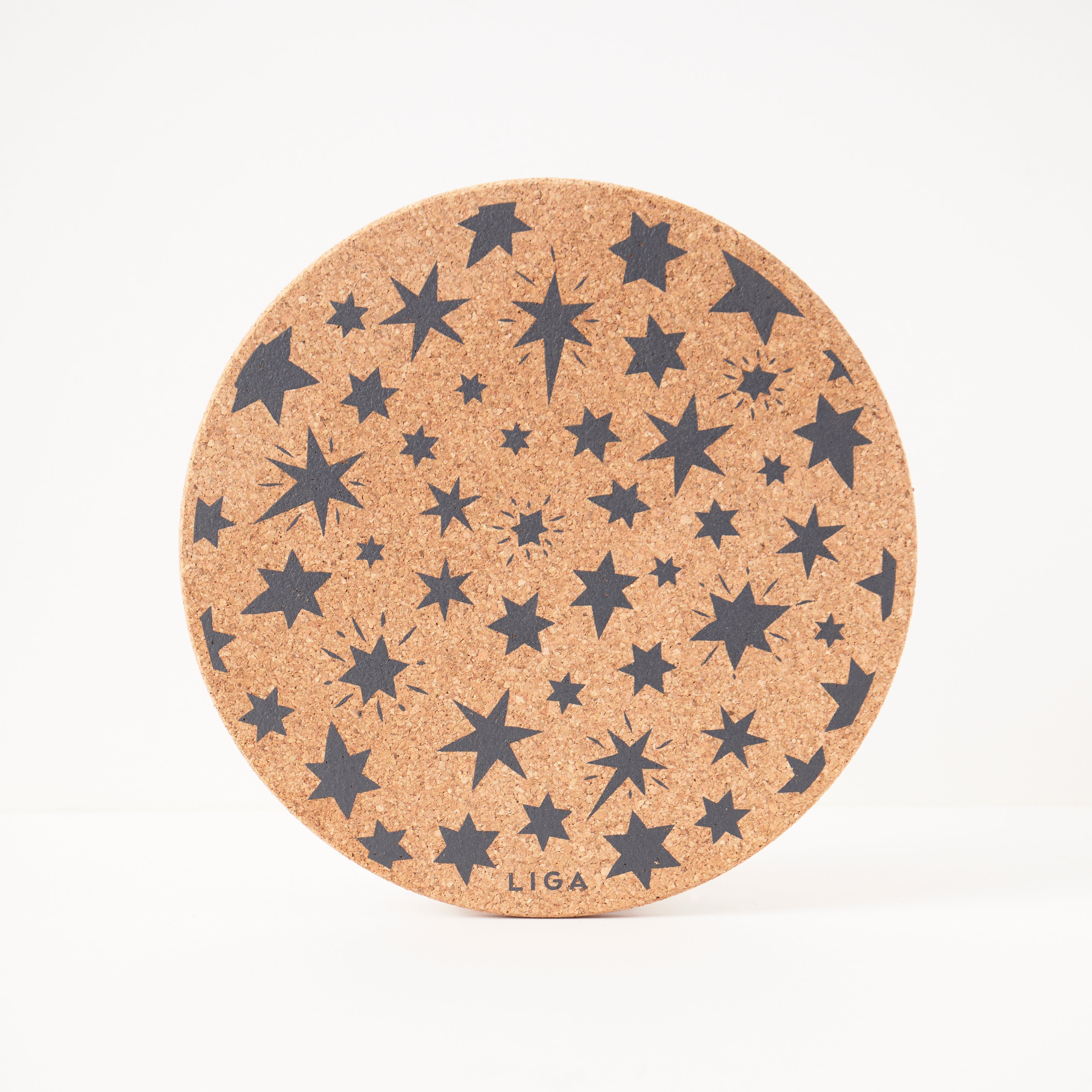 Cork Placemats | Stars