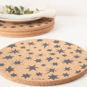 Cork Placemats | Stars