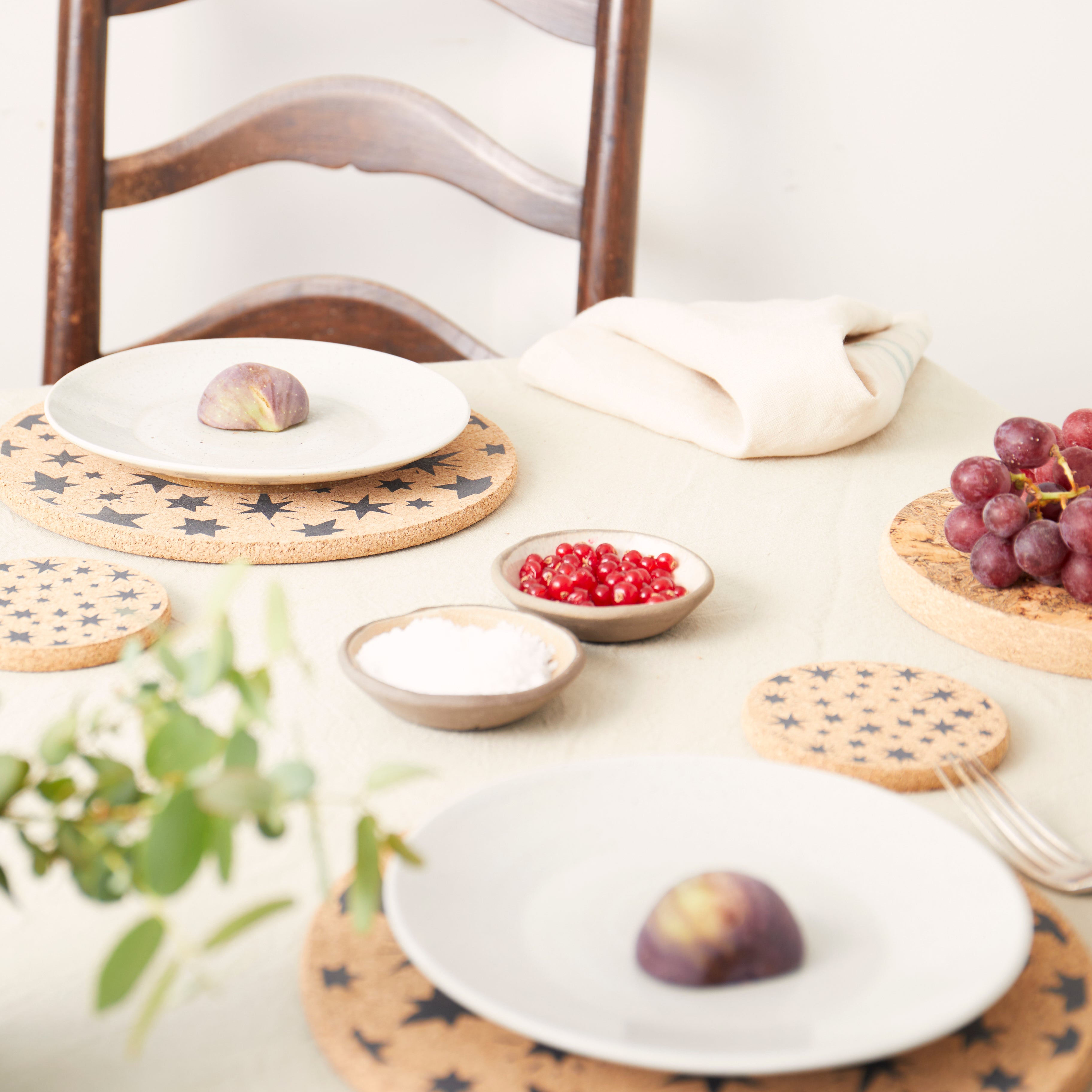 Cork Placemats | Stars