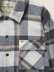 Stone Check Vancouver Overshirt