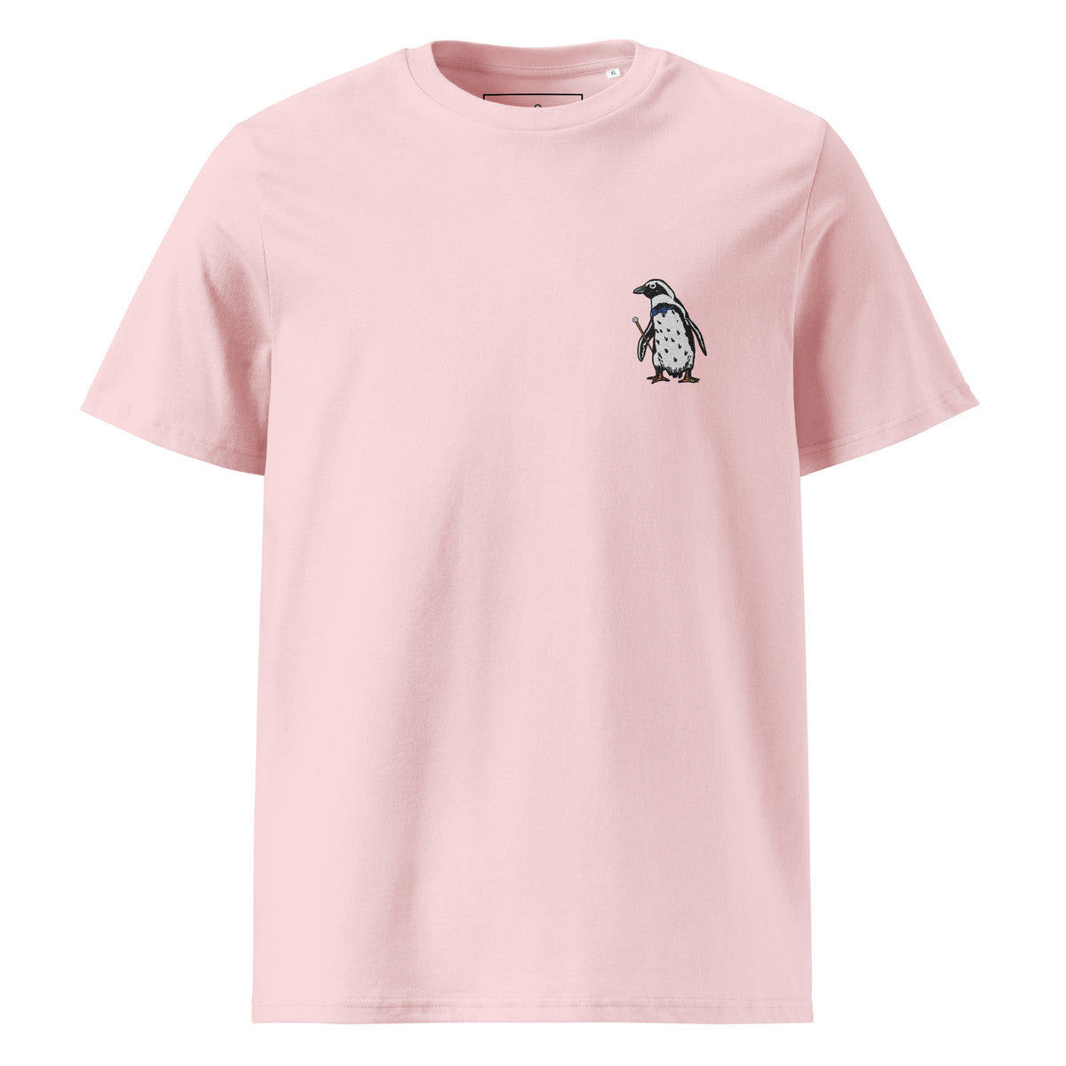 Penguin Suit Actual Life Organic Cotton Embroidered T-Shirt