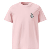 Penguin Suit Actual Life Organic Cotton Embroidered T-Shirt