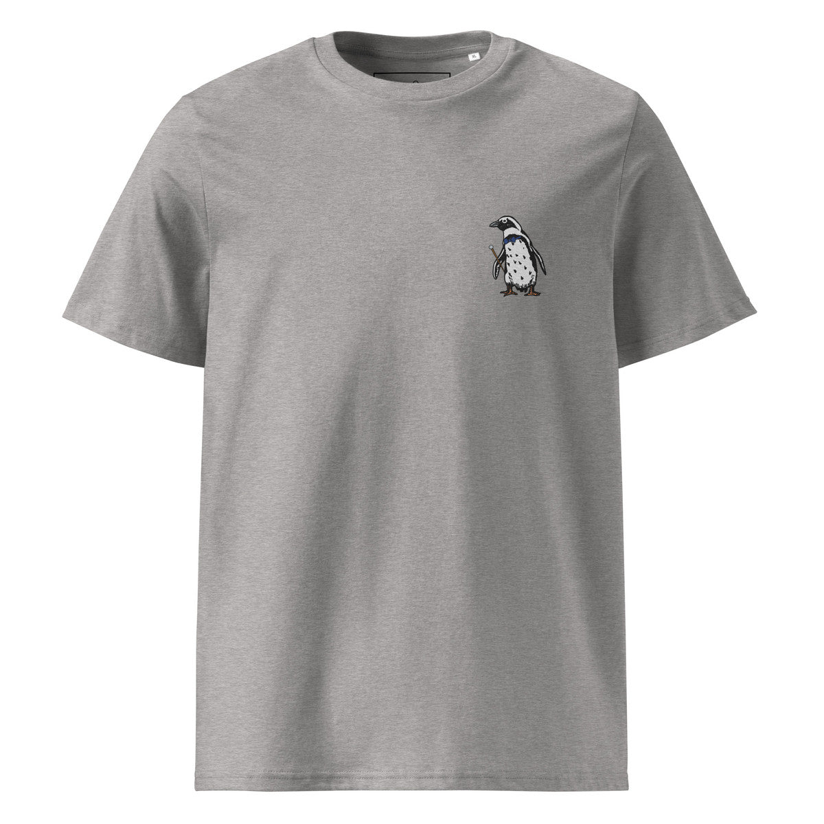 Penguin Suit Actual Life Organic Cotton Embroidered T-Shirt