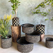 Lindi Lavumisa Grass Storage Baskets With Handles