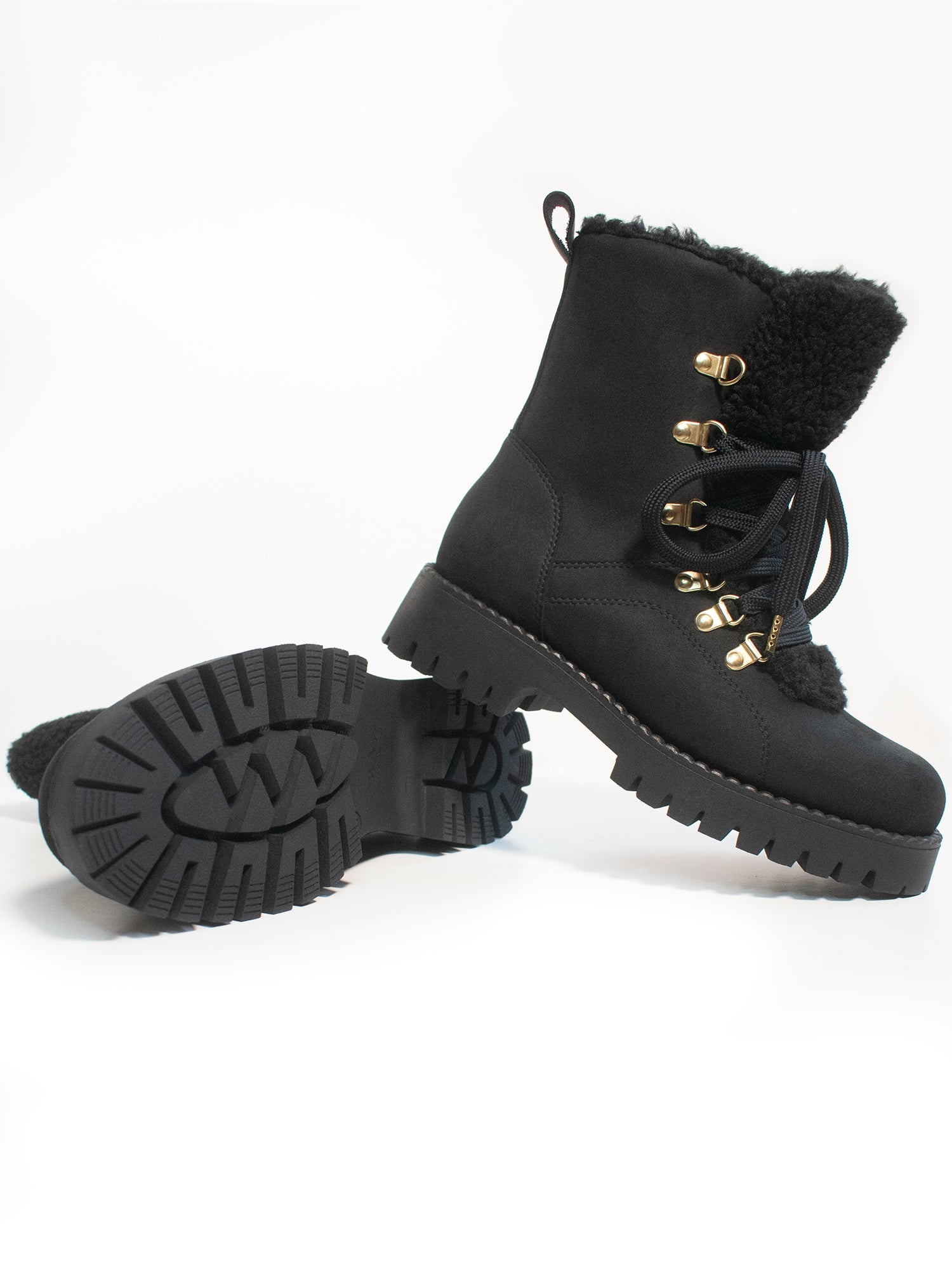 Recycled Vegan Shearling Boots Generous APE