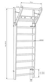 NOHRD WallBars Cherry - 10 Bars