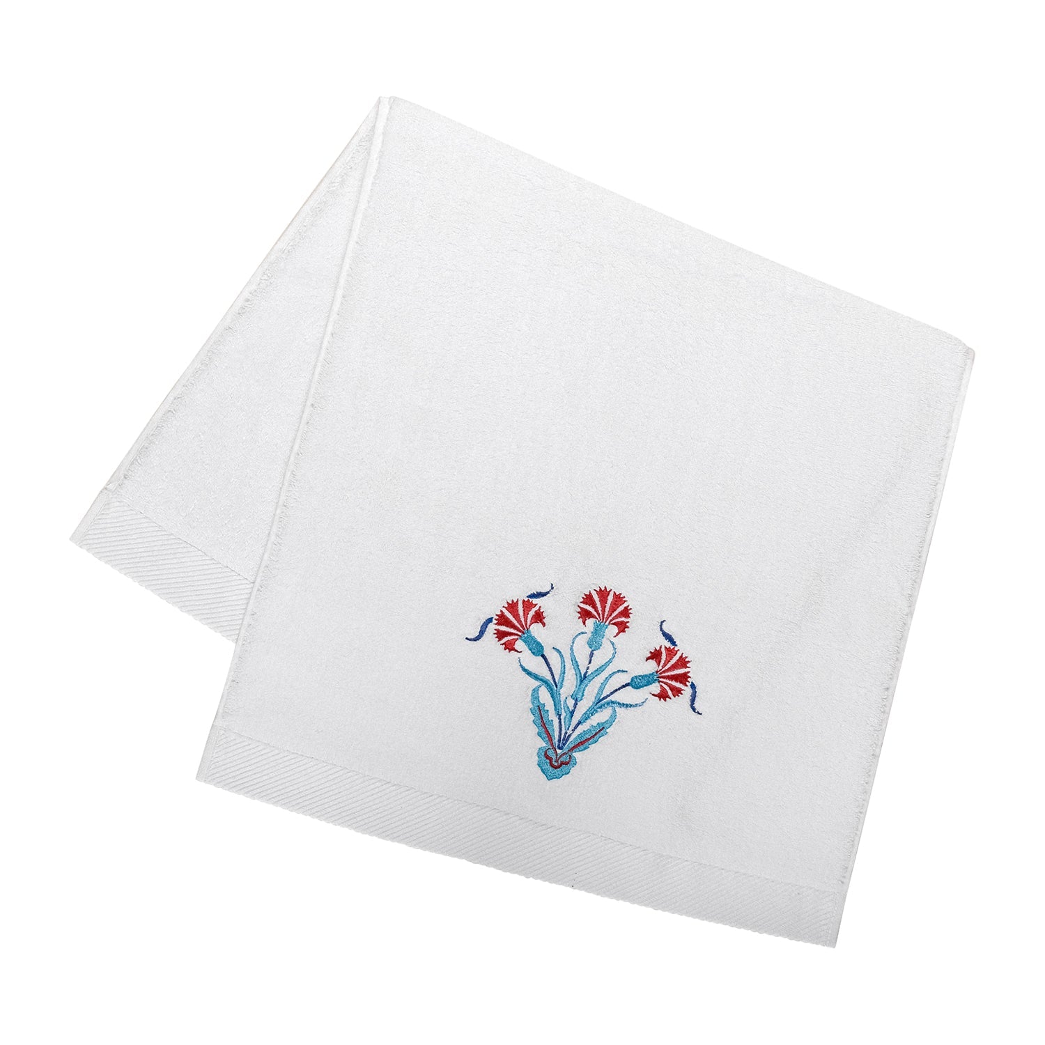 Clove Embroidery Face Towel