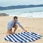 Dock & Bay Beach Towels - Round - Whitsunday Blue