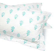 Booti Duvet Covers and Pillow Set Aqua