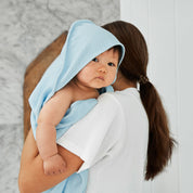 Dock & Bay Baby Hooded Towel - Classic - Bestie Blue