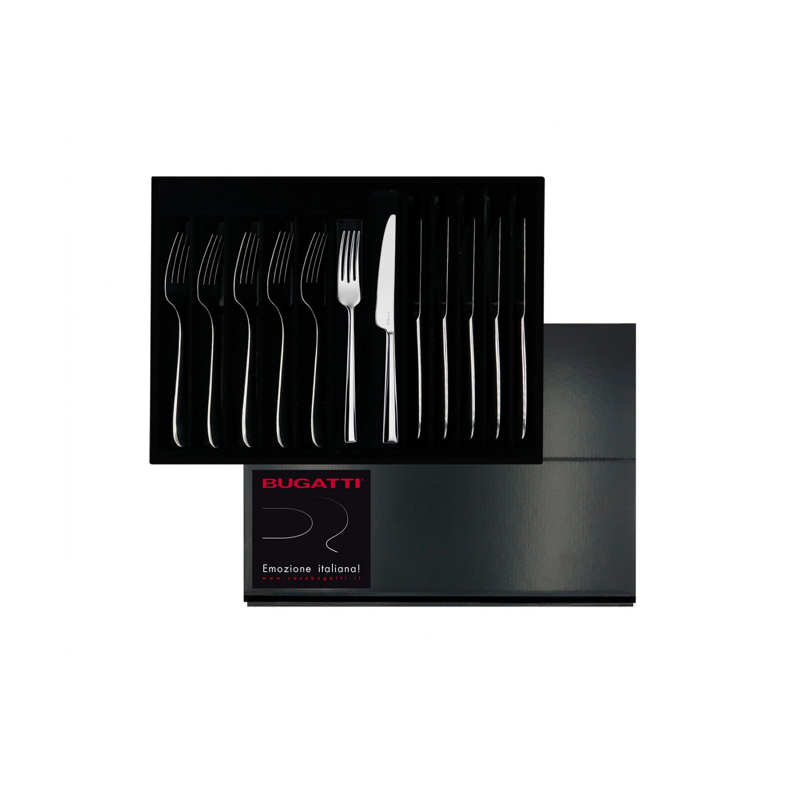 12 Piece Duetto Dessert Cutlery Set