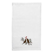 Lovebirds Embroidery Hand Towel