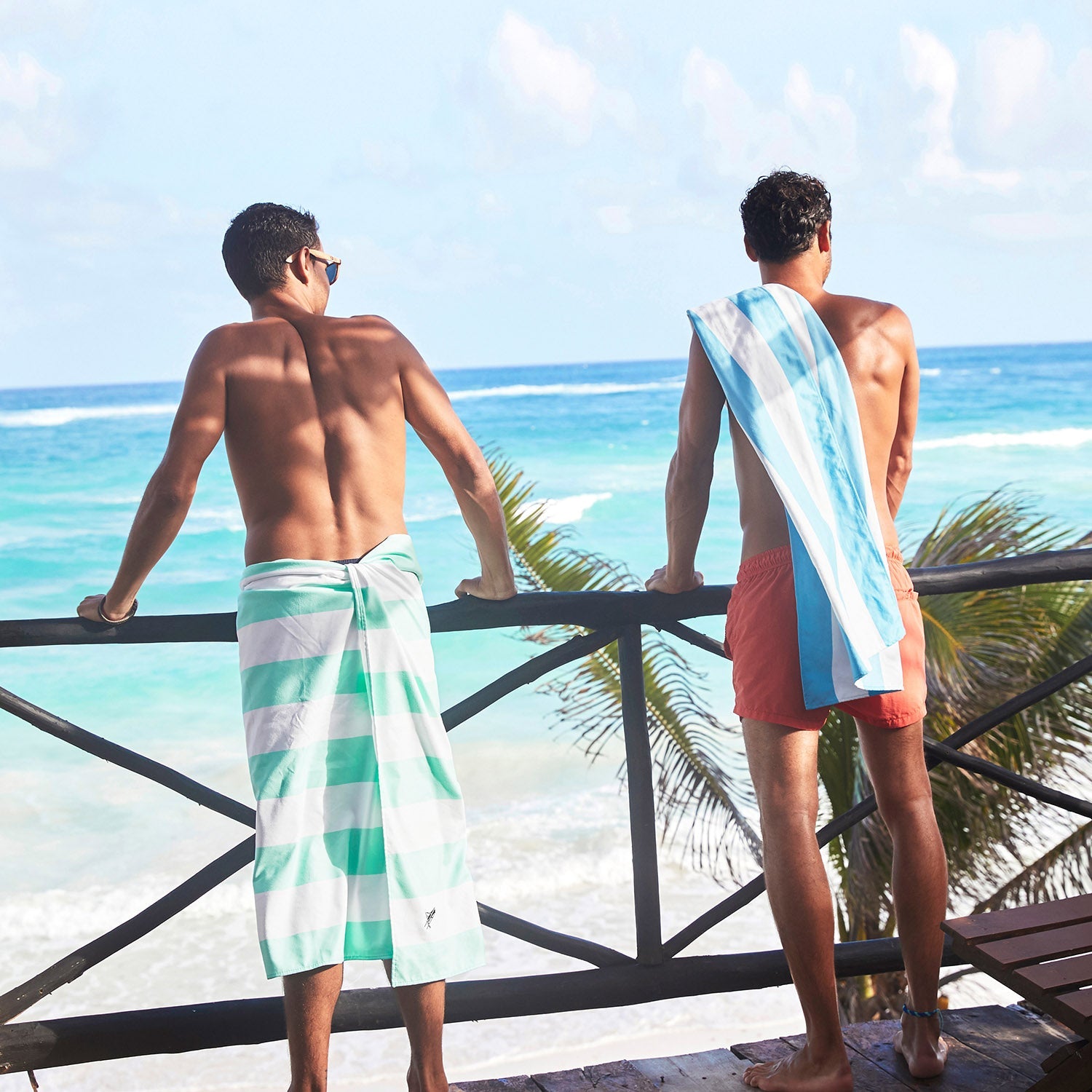 Dock & Bay Beach Towels - Cabana - Tulum Blue