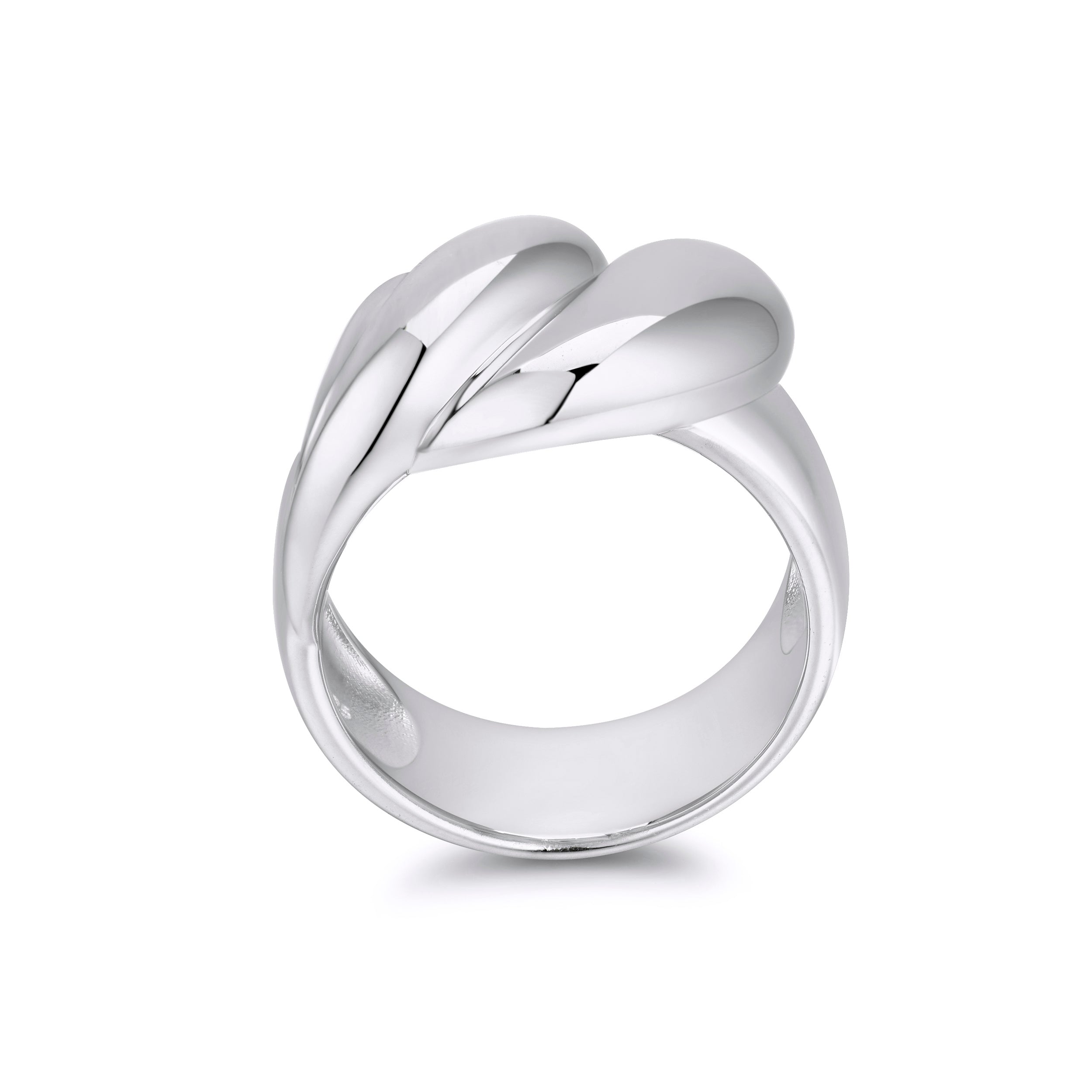 Mariana Chunky Silver Statement Ring