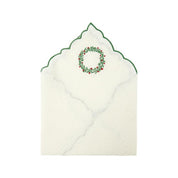 Wreath Embroidery Linen Napkins (Set of 2)