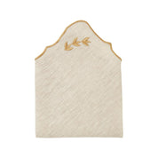 Golden Leaves Linen Napkins (Set of 2)