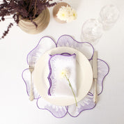 Purple Floral Napkin (Set of 2)