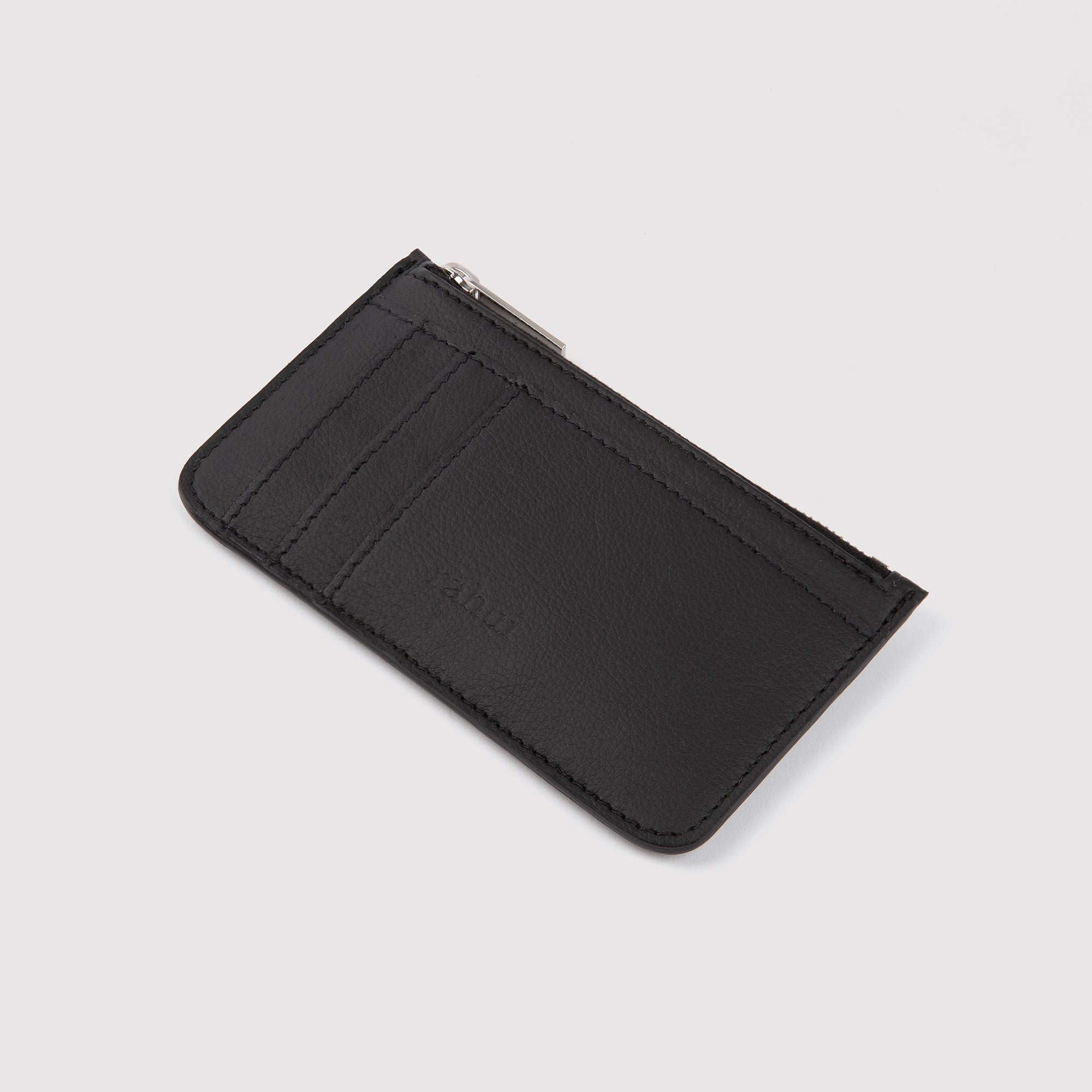 Cedar Zip Wallet | Black