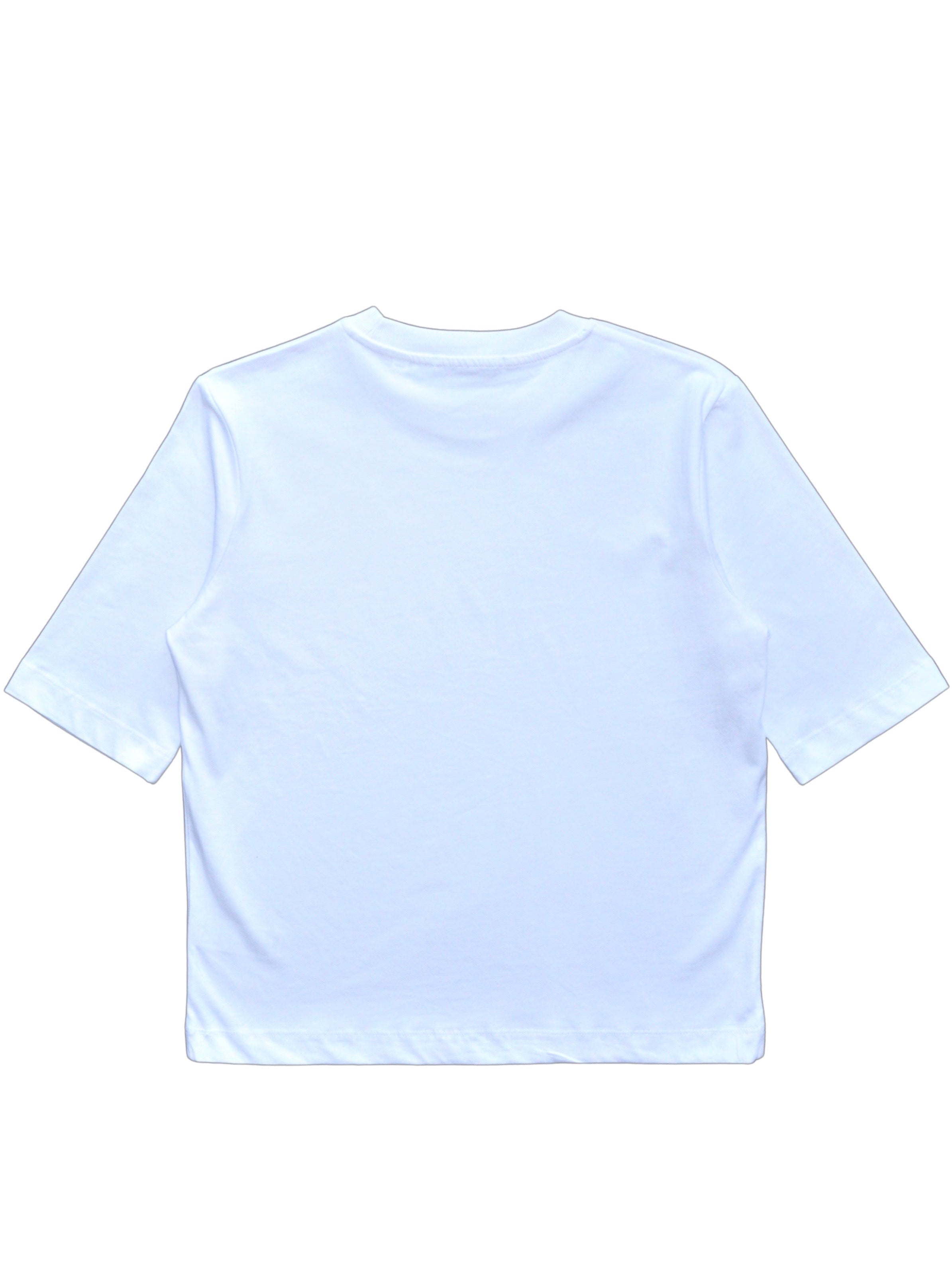 BY11 x Intangible Objects Organic Cotton Easy Fit T-shirt - White