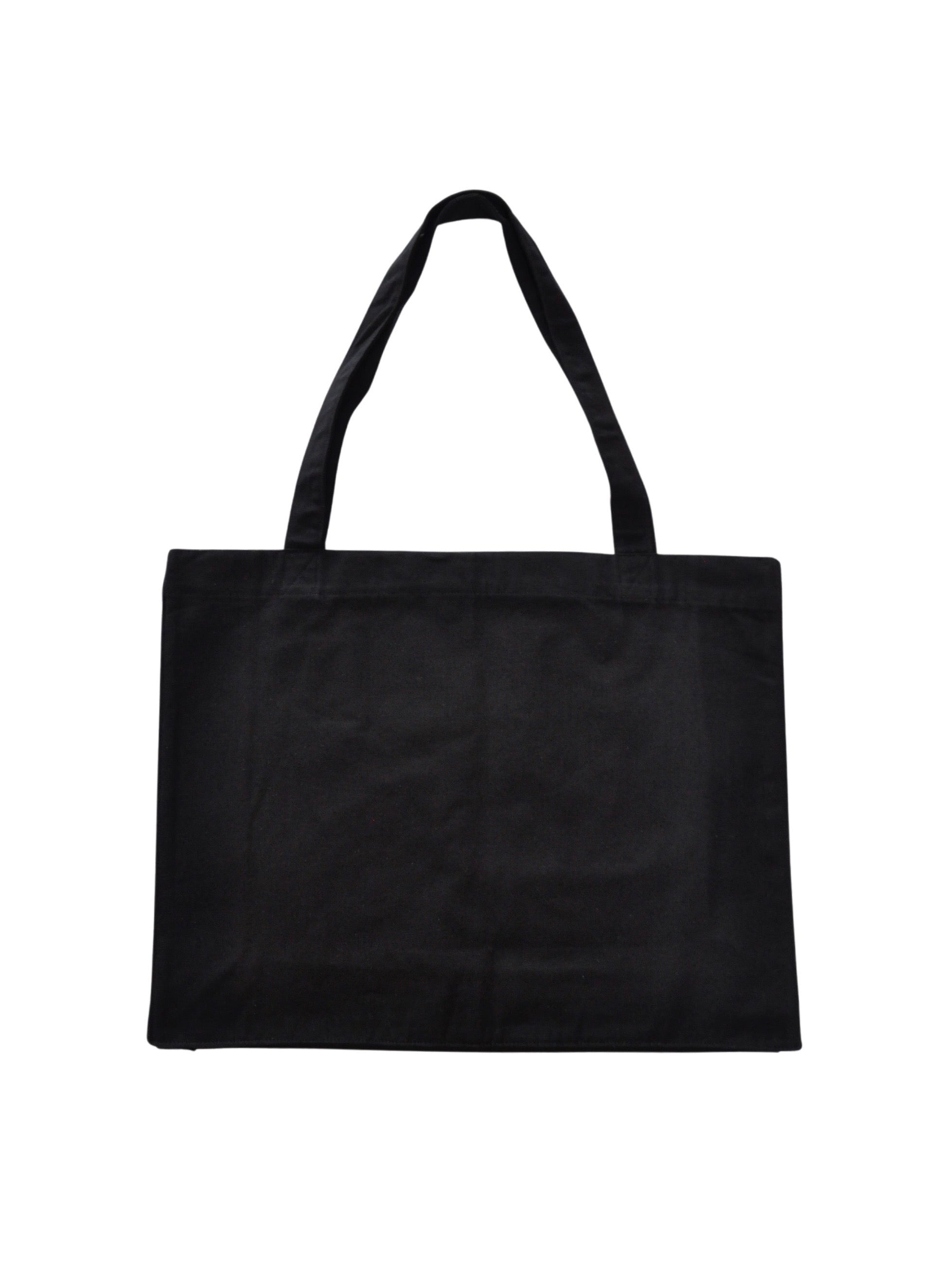BY11 x Intangible Objects Recycled Cotton Canvas Tote Bag - Black